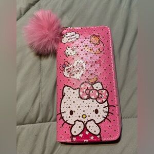 Beautiful pink hello Kitty wallet! Great condition! Only used a few times!
